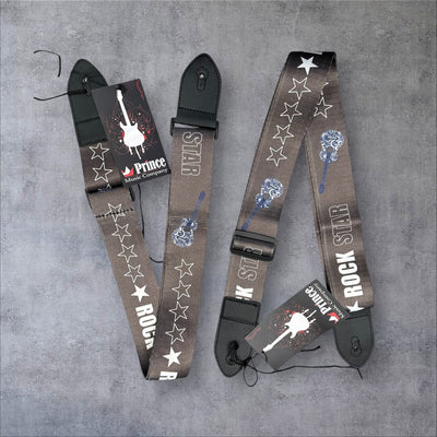 Soft Weave Guitar/Ukulele Strap: Lightning