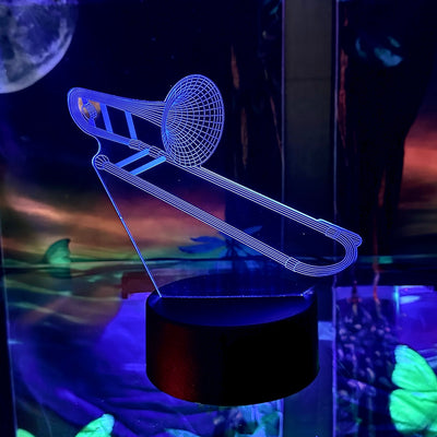 3D Music Lights: Trombone