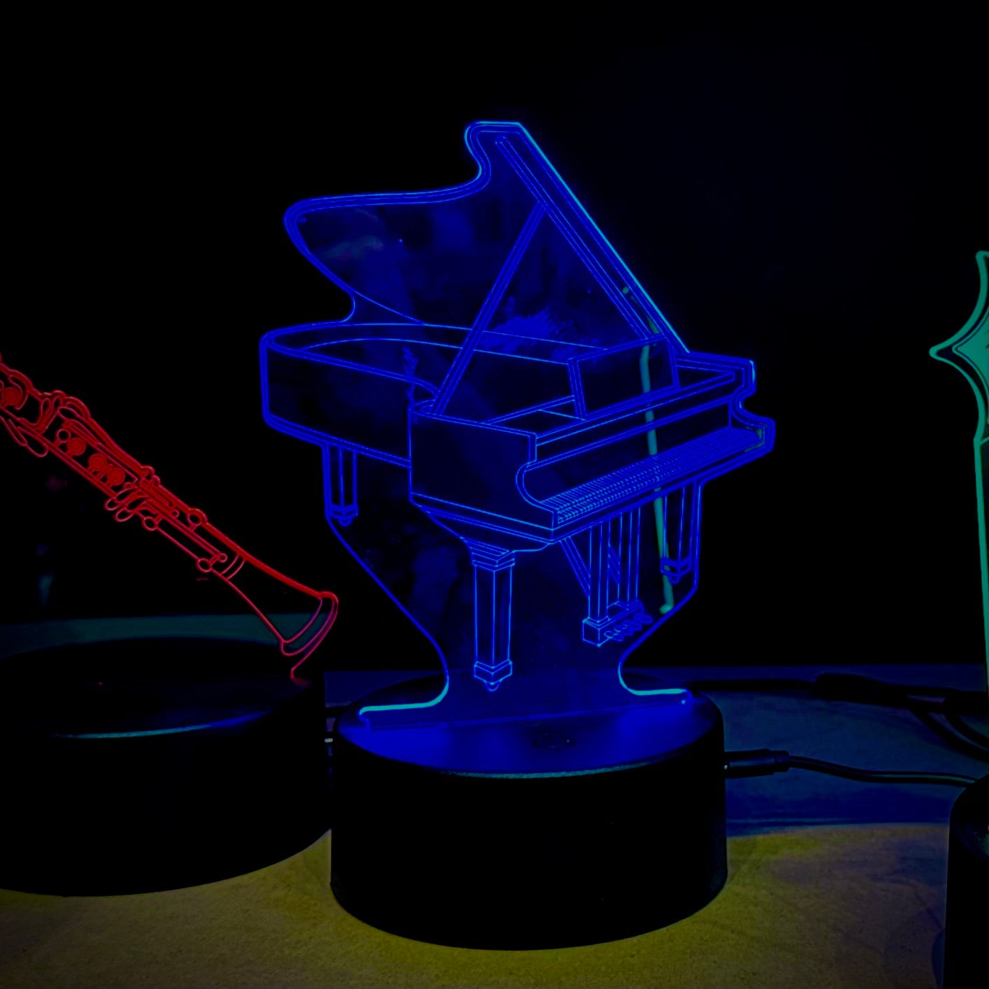 3D Music Lights: Clarinet