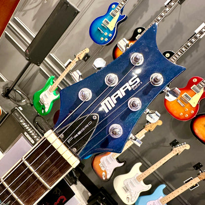 Mars Guitars: Firebird - Solid body,  Blue Bird