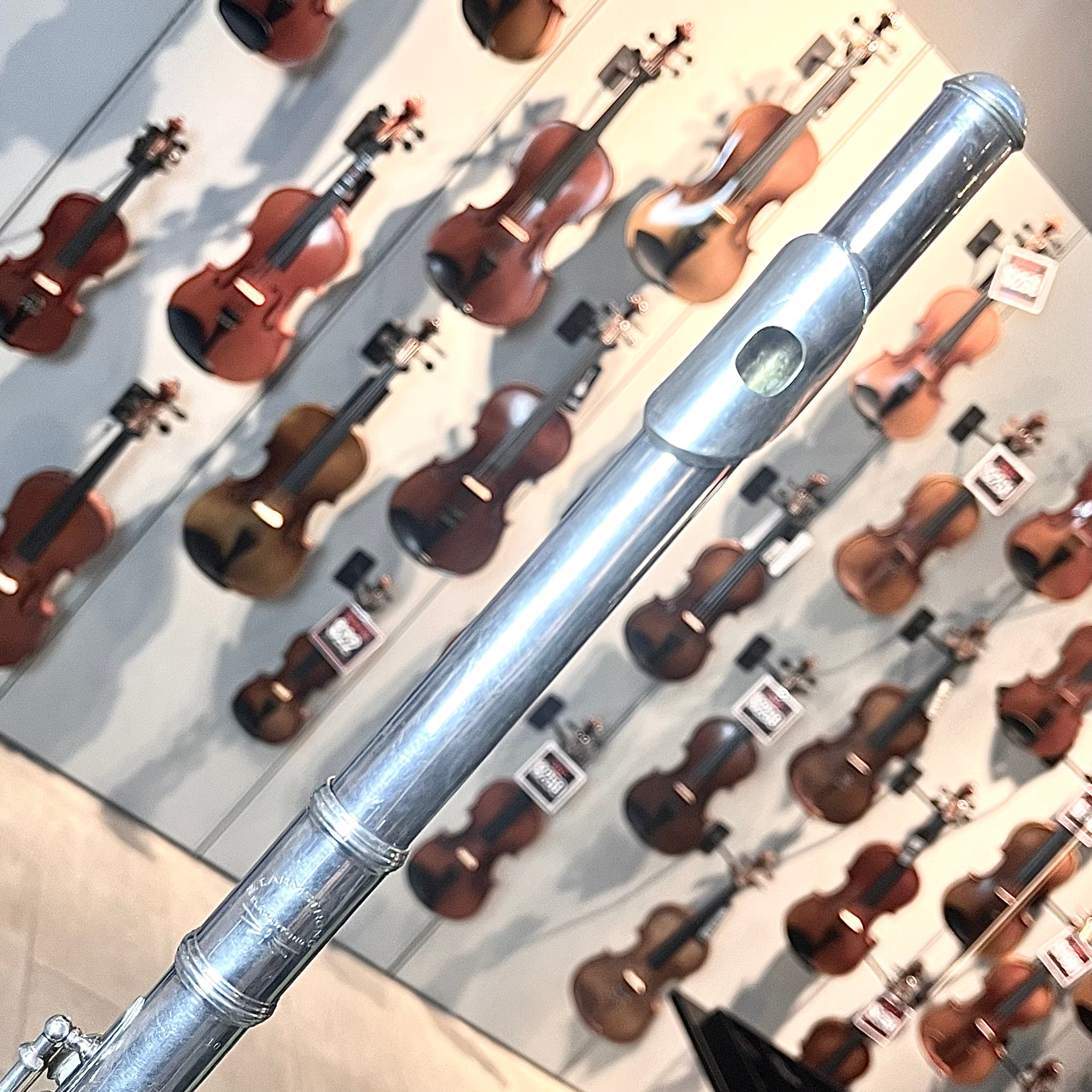 Vintage 1960 Armstrong 102: Silver Plated Flute