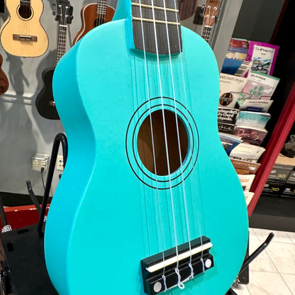 Rebrand Kids Colorful 21" Soprano Ukulele - Mint Green