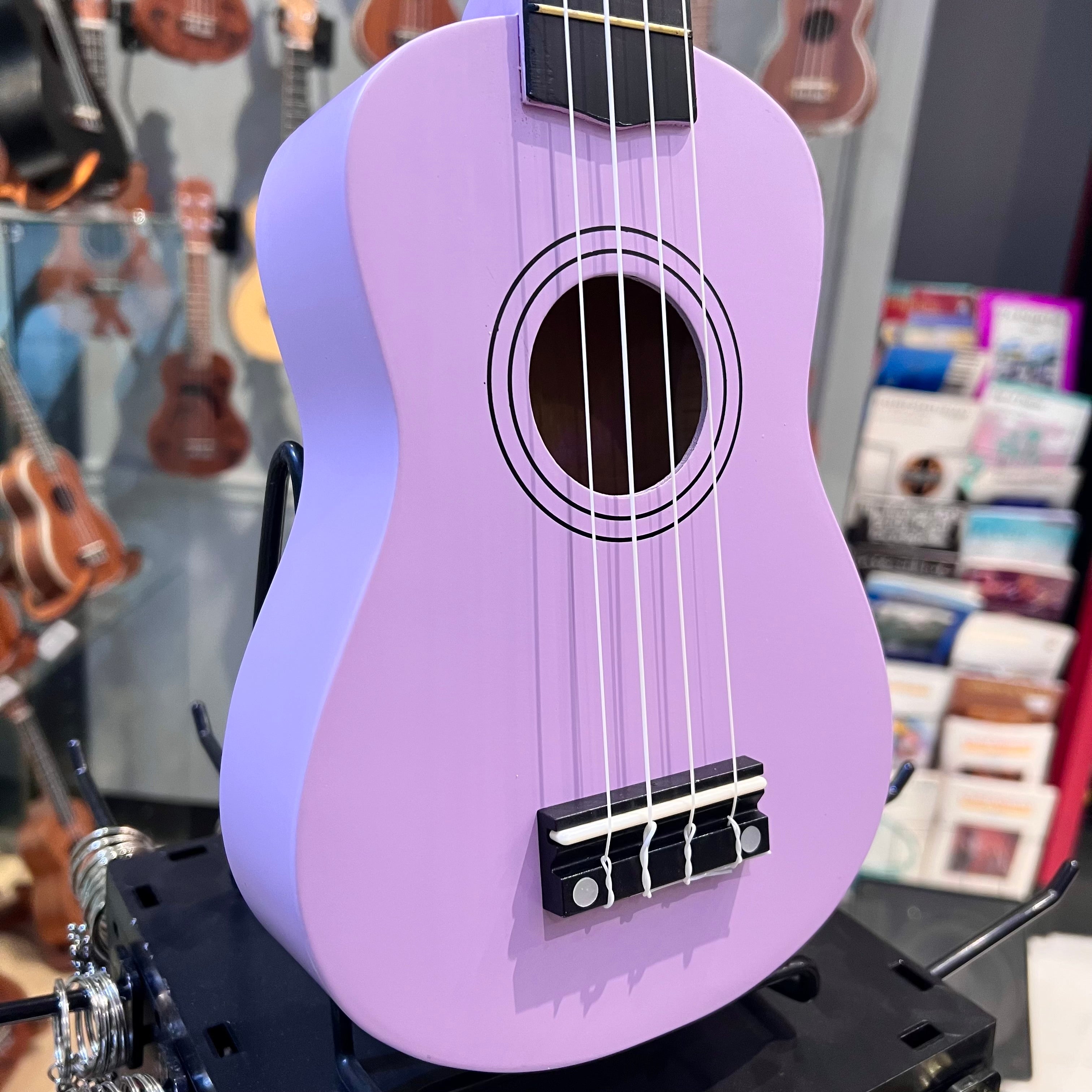 Rebrand Kids Colorful 21" Soprano Ukulele - Purple