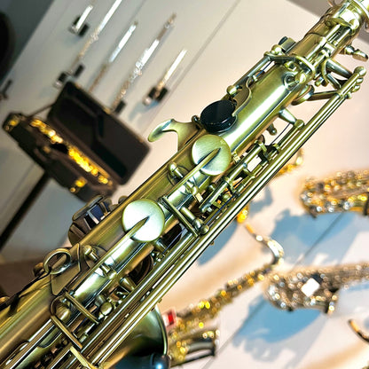 Opal OAS-400: Intermediate Alto Saxophone, Classic Antique Finish
