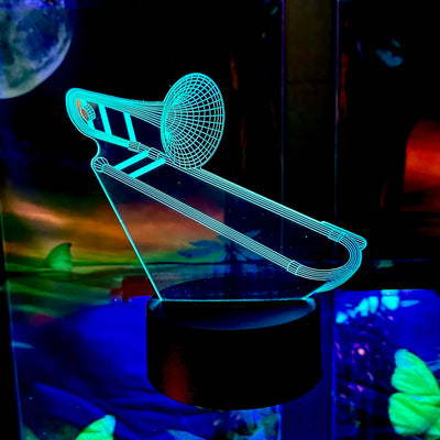 3D Music Lights: Trombone
