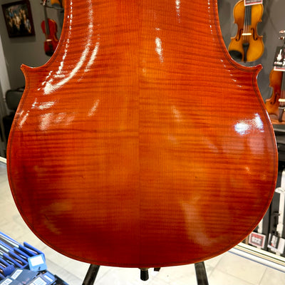 Opal VC106: Intermediate Cello, Hand Carved - 4/4