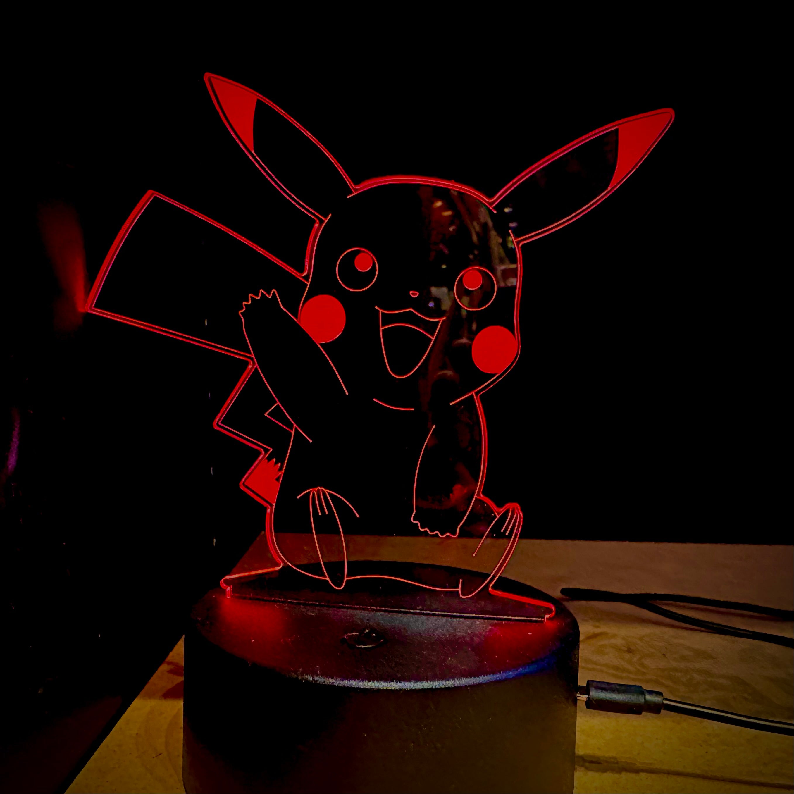 3D Music Lights: Pikachu