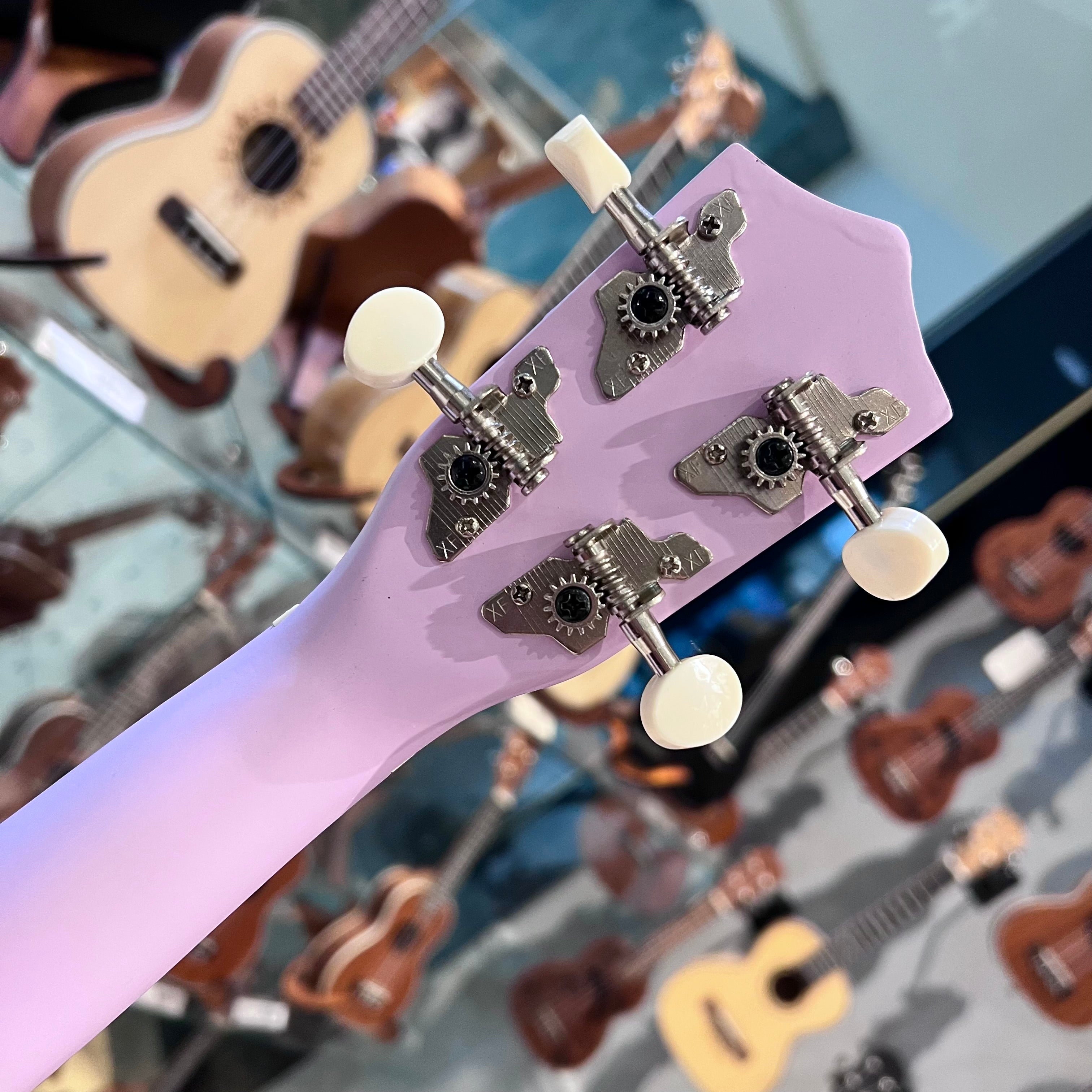 Rebrand Kids Colorful 21" Soprano Ukulele - Purple