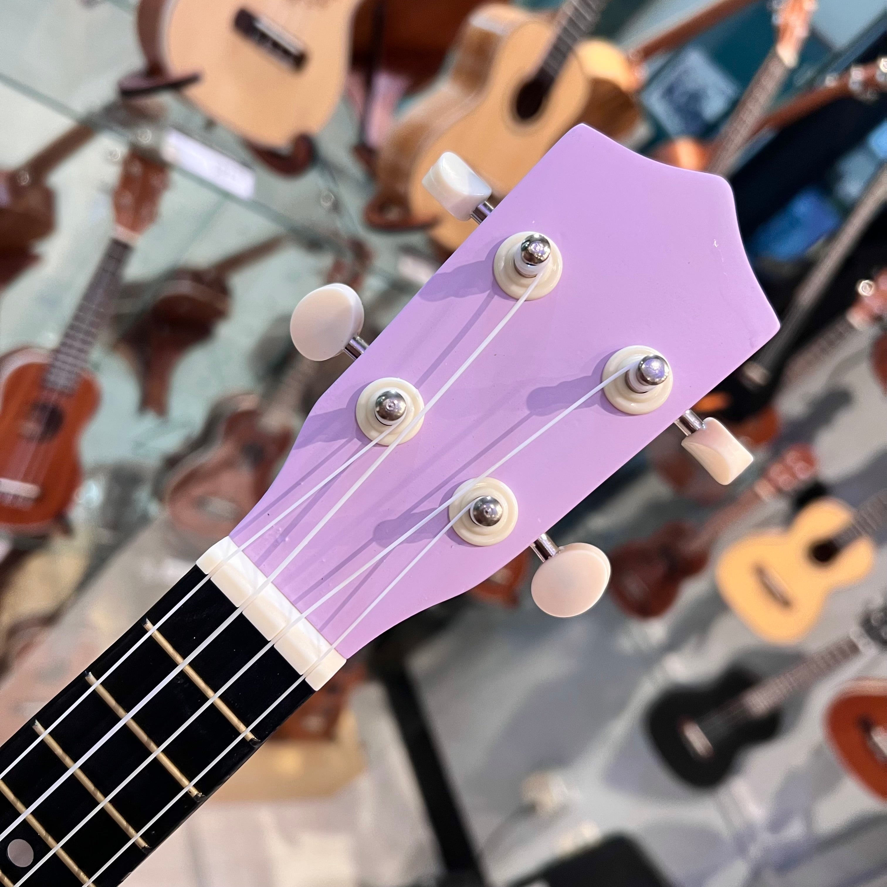 Rebrand Kids Colorful 21" Soprano Ukulele - Purple