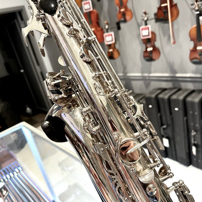 Opal OAS-300: Intermediate Alto Saxophone, Nickel Plated