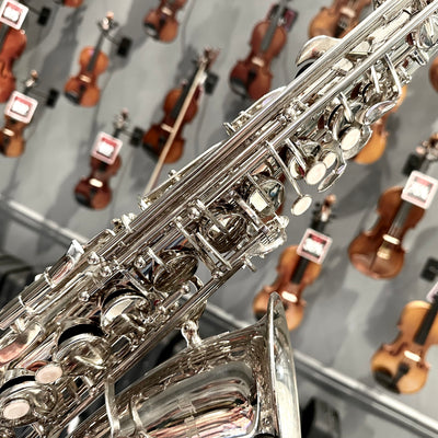 Fugue F80g: Intermediate Alto Saxophone, Nickel Plated