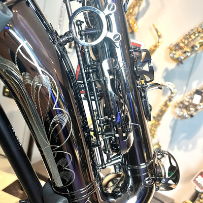 Opal OAS-500: Professional Alto Saxophone, Black Nickel Finish