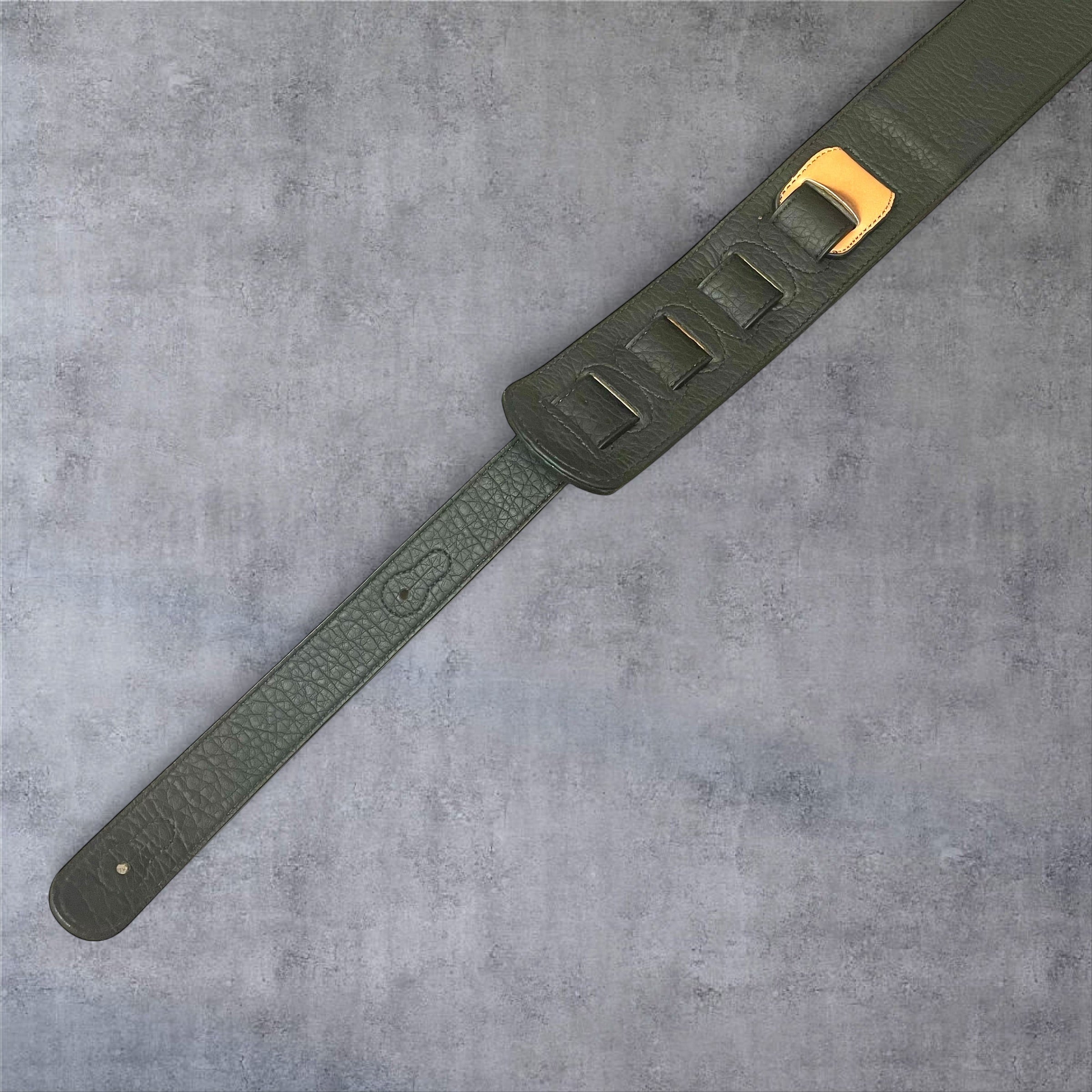 Gephardt PU Leather Guitar/Bass Strap - Tan Design