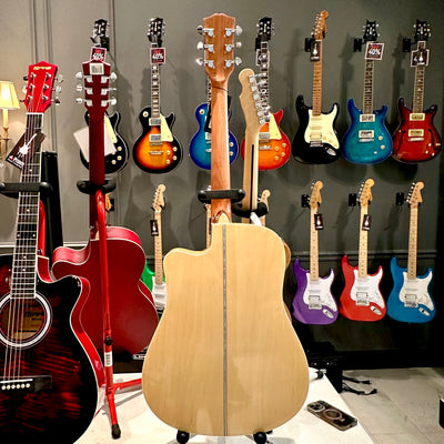 Gephardt Olive Acoustic Guitar - Blonde