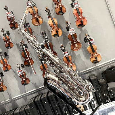 Opal OAS-300: Intermediate Alto Saxophone, Nickel Plated