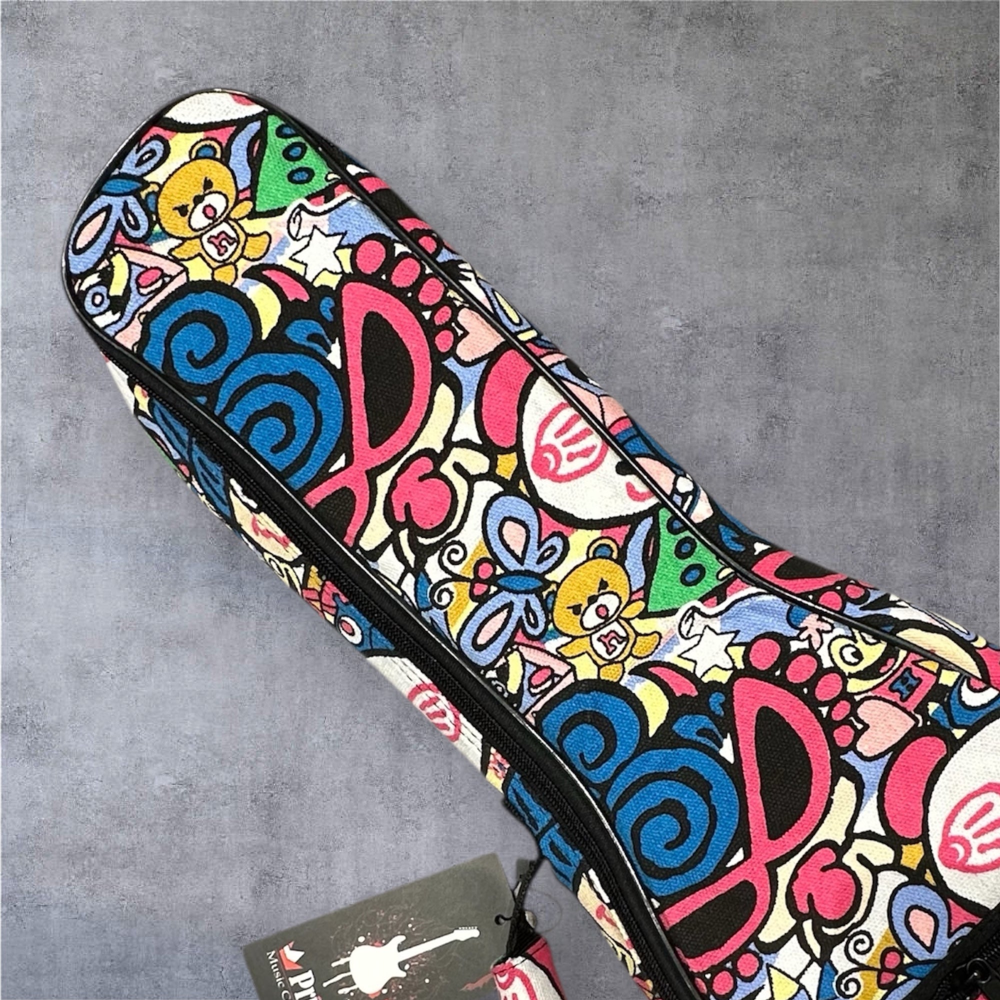 Ukulele Canvas Case: Cartoon