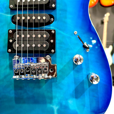 Mars Guitars Heartbeat: Electric - Ocean Blue