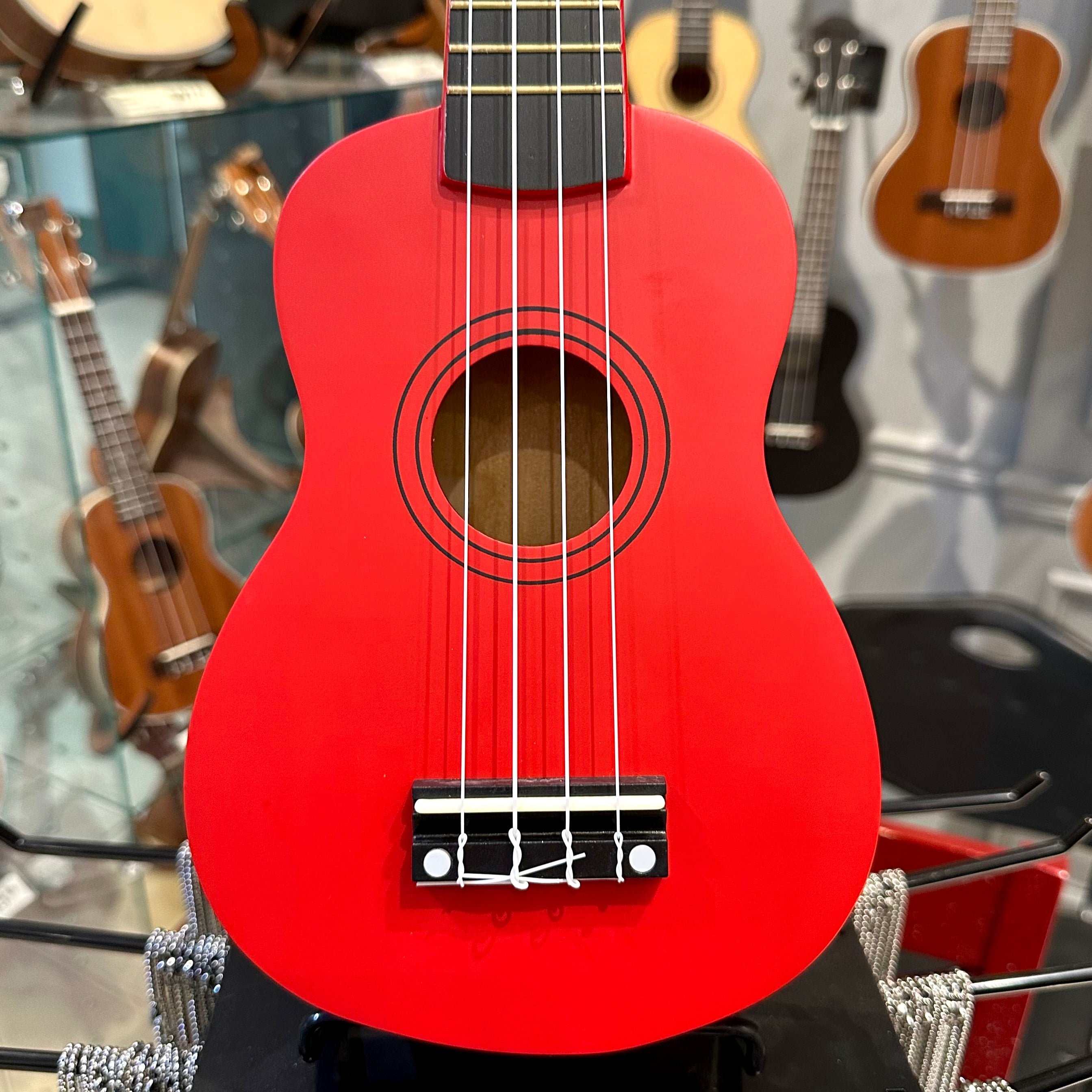 Rebrand Kids Colorful 21" Soprano Ukulele - Red