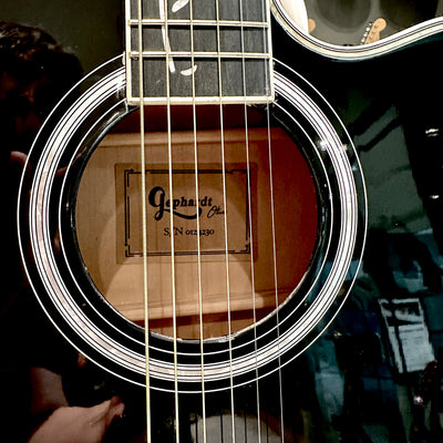 Gephardt Olive Acoustic Guitar - Black