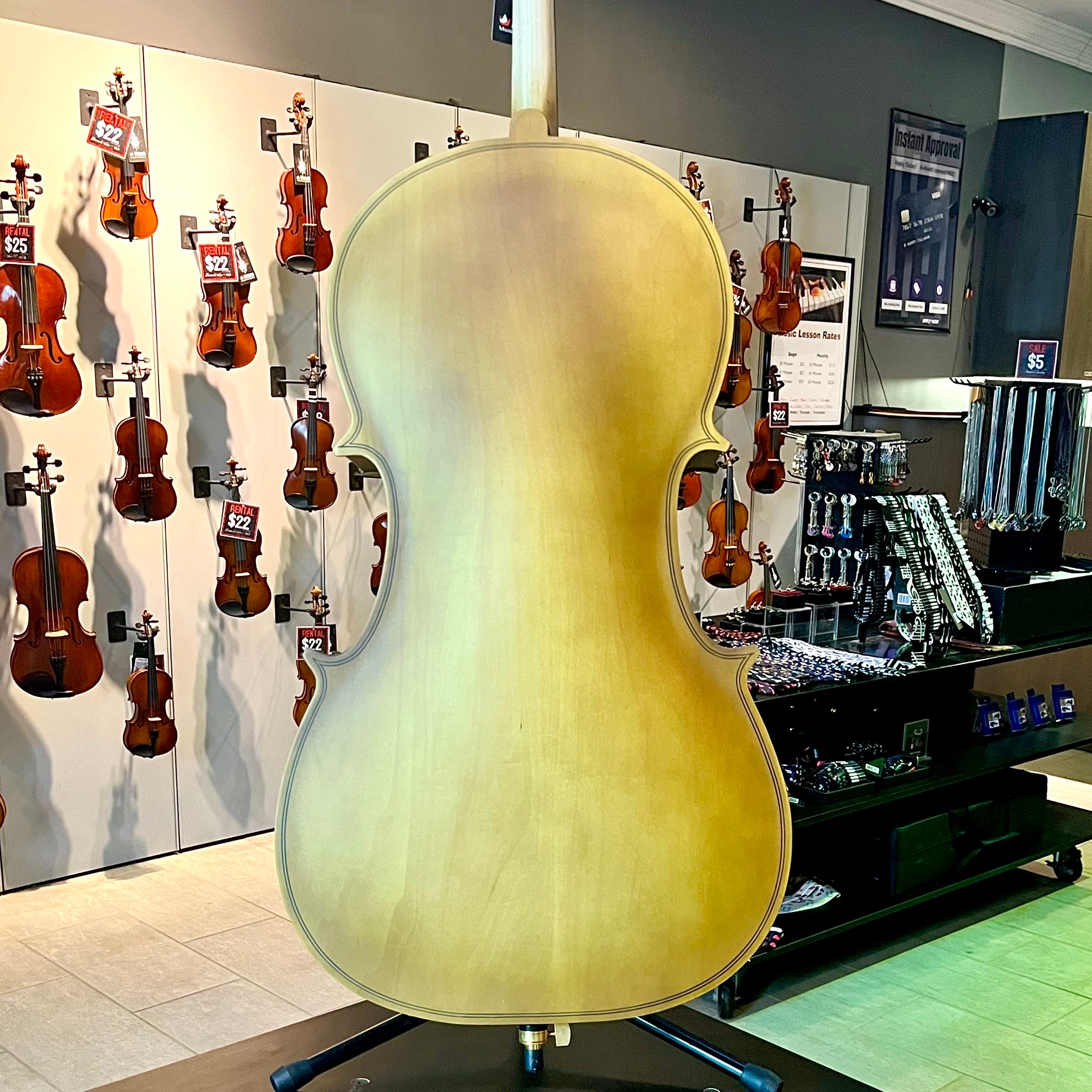 Christmas Special: Strumenti a Corde 103: Student Cello, Laminate, Light Matte - 4/4