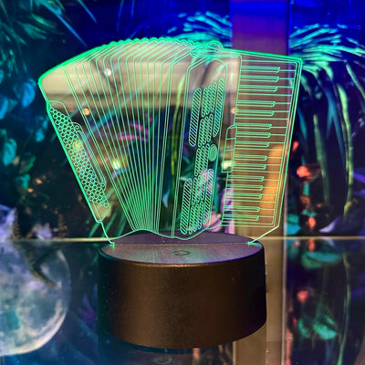 3D Music Lights: Accordian