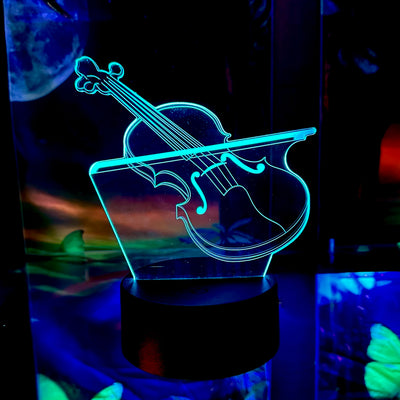 3D Music Lights: Violin 1