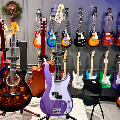 Gephardt Array: Bass Guitar - Purple Shimmer