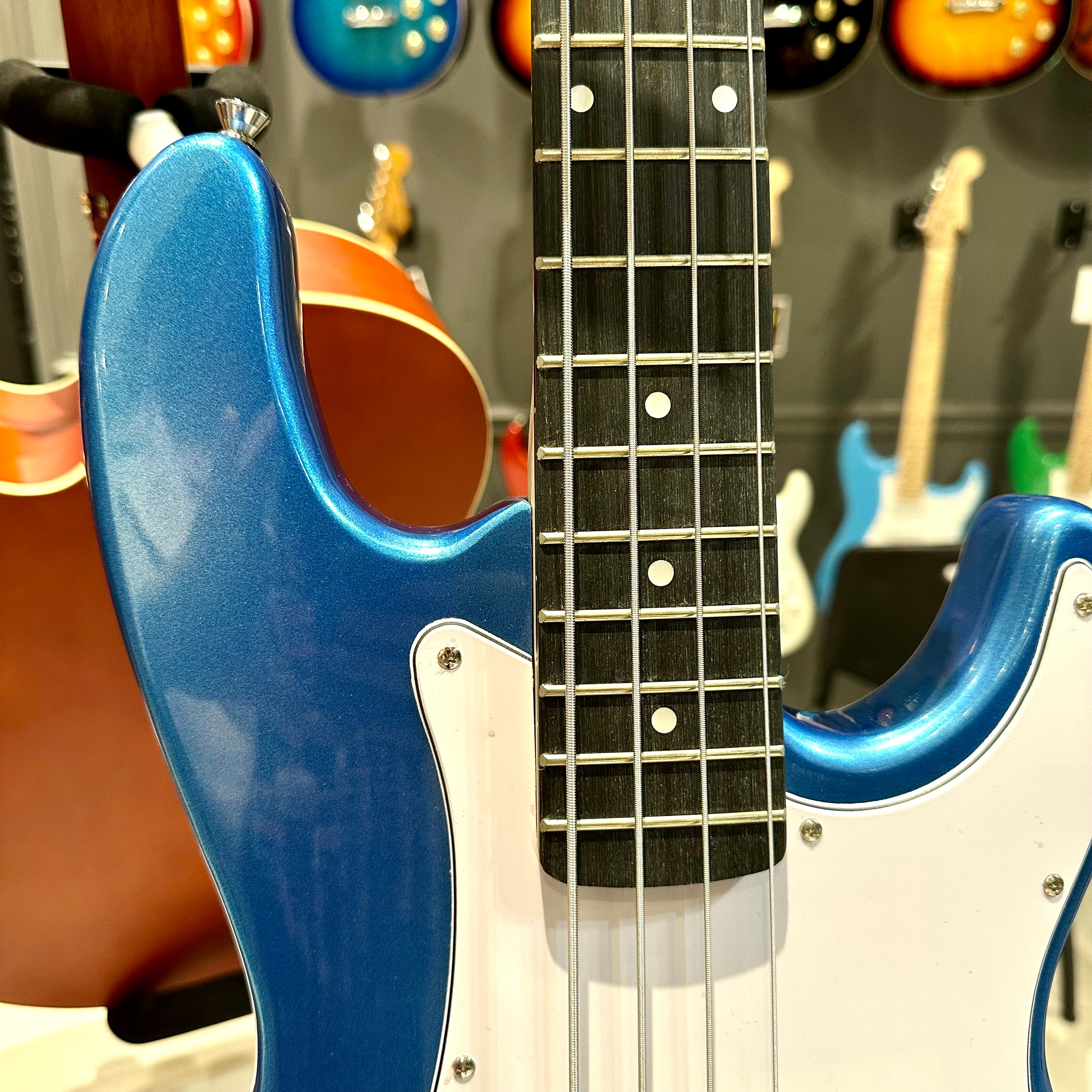 Gephardt Array: Bass Guitar - Blue Metallic