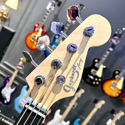 Gephardt Array: Bass Guitar - Blue Metallic