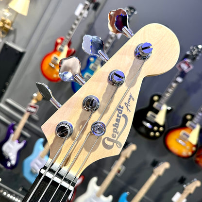 Gephardt Array: Bass Guitar - Blue Metallic
