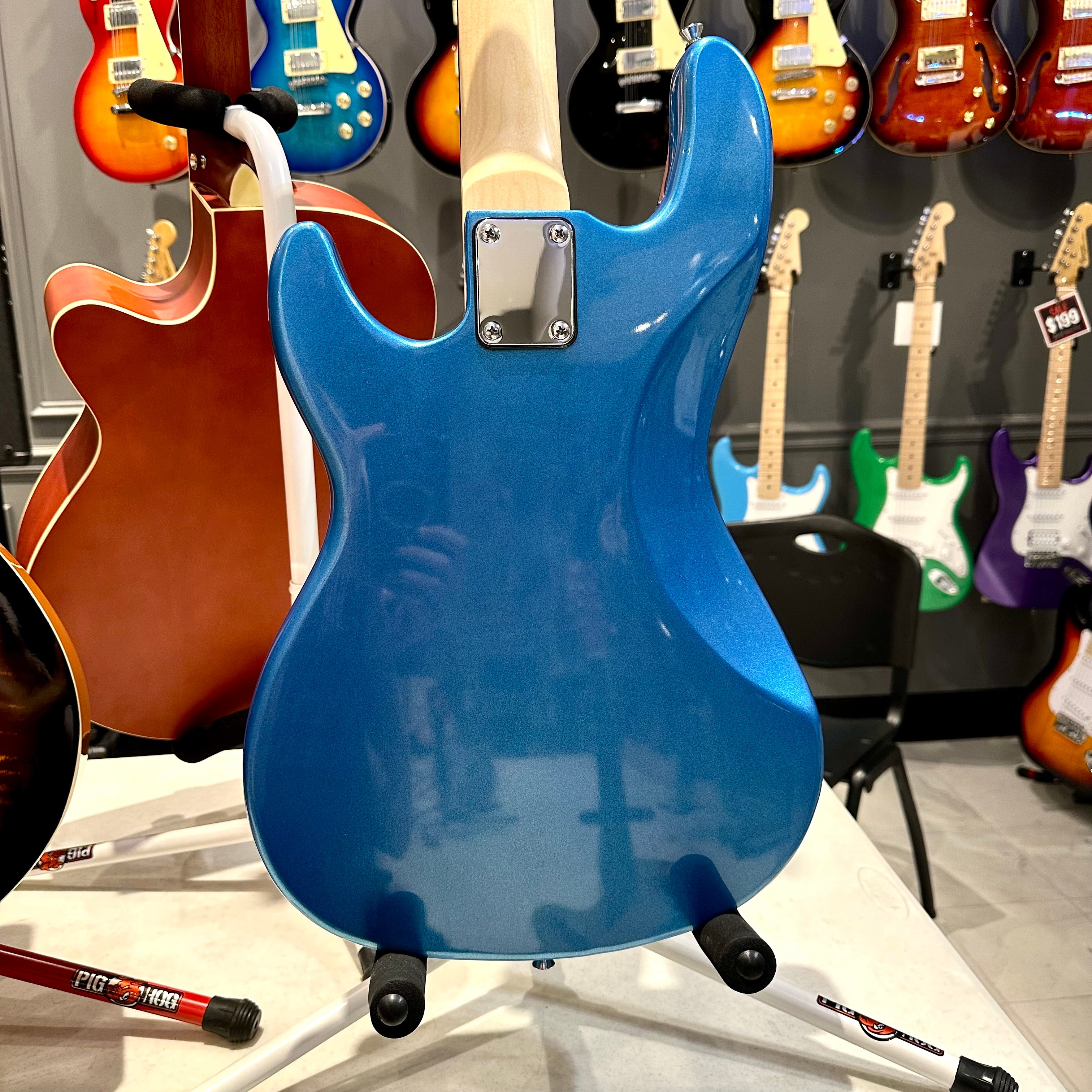 Gephardt Array: Bass Guitar - Blue Metallic