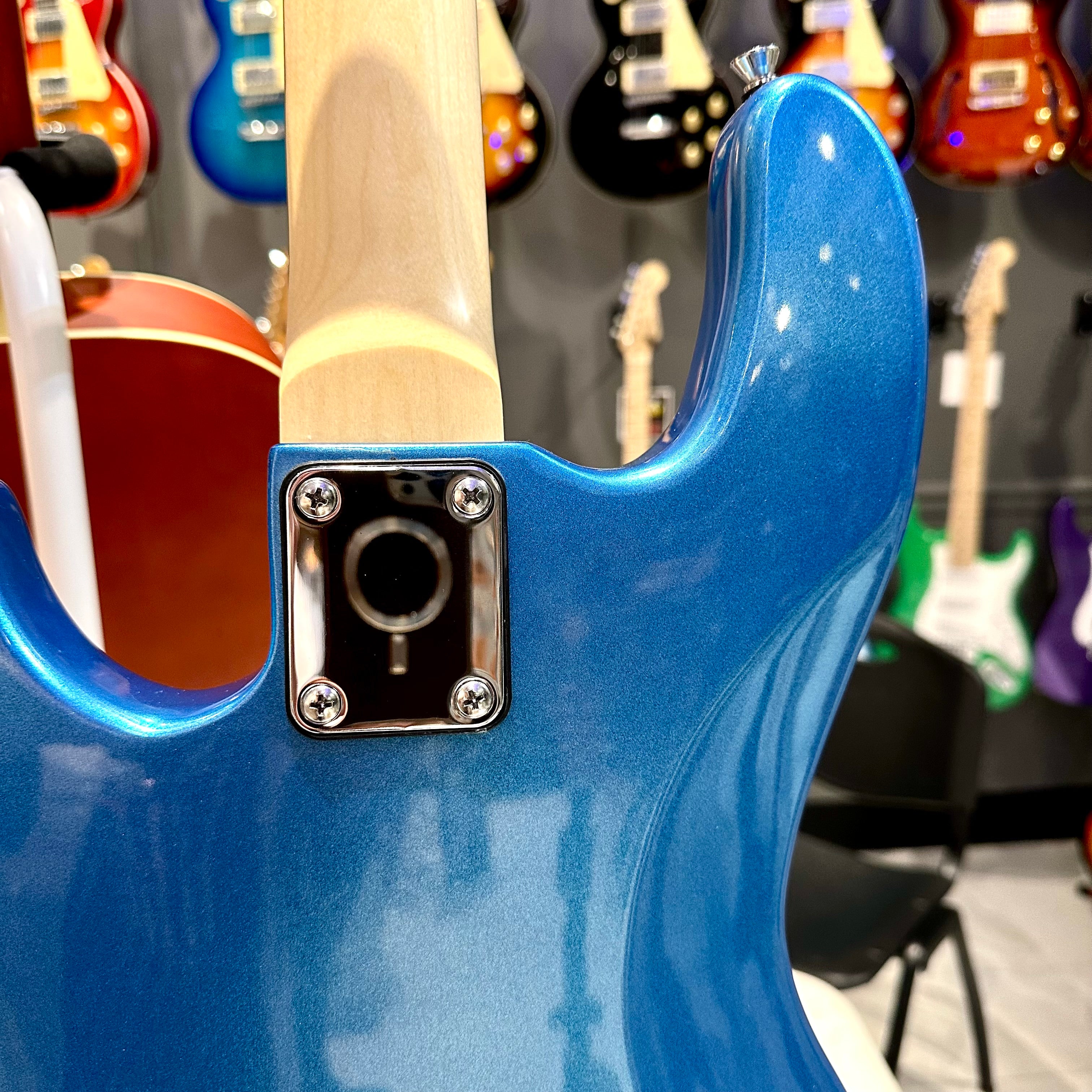 Gephardt Array: Bass Guitar - Blue Metallic