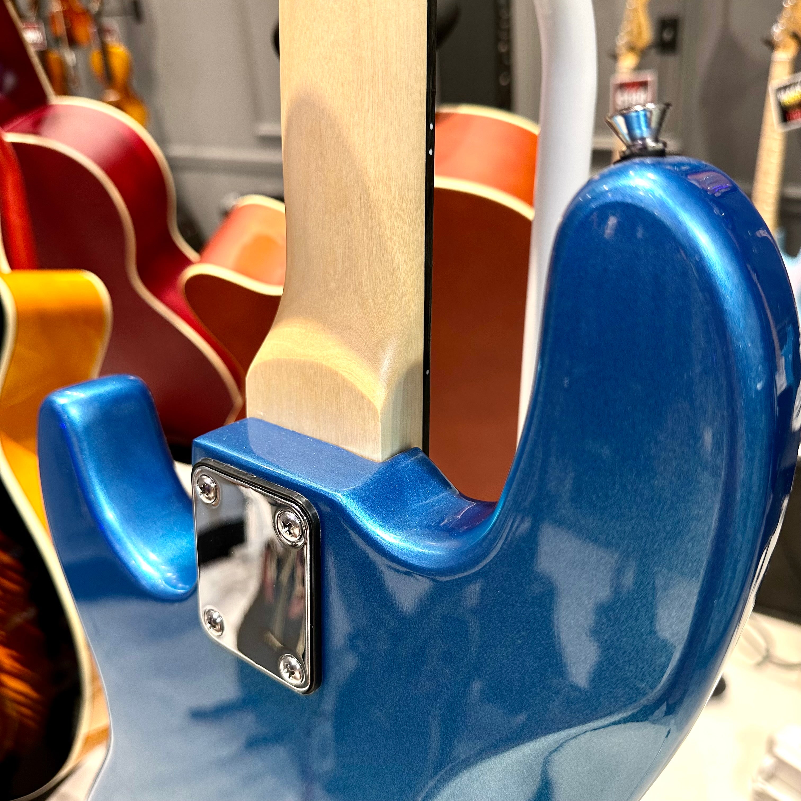 Gephardt Array: Bass Guitar - Blue Metallic