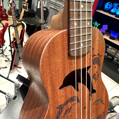 AKUA Aloha: 21" Soprano Ukulele - Dolphin