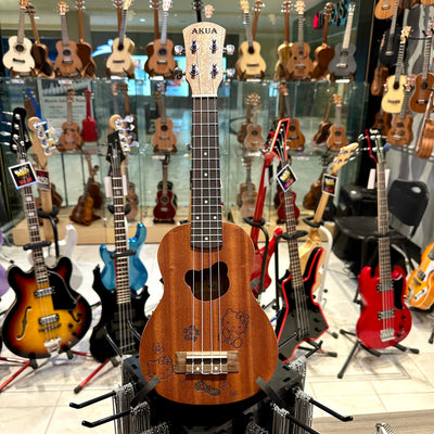 AKUA Aloha: 21" Soprano Ukulele - Hello Kitty