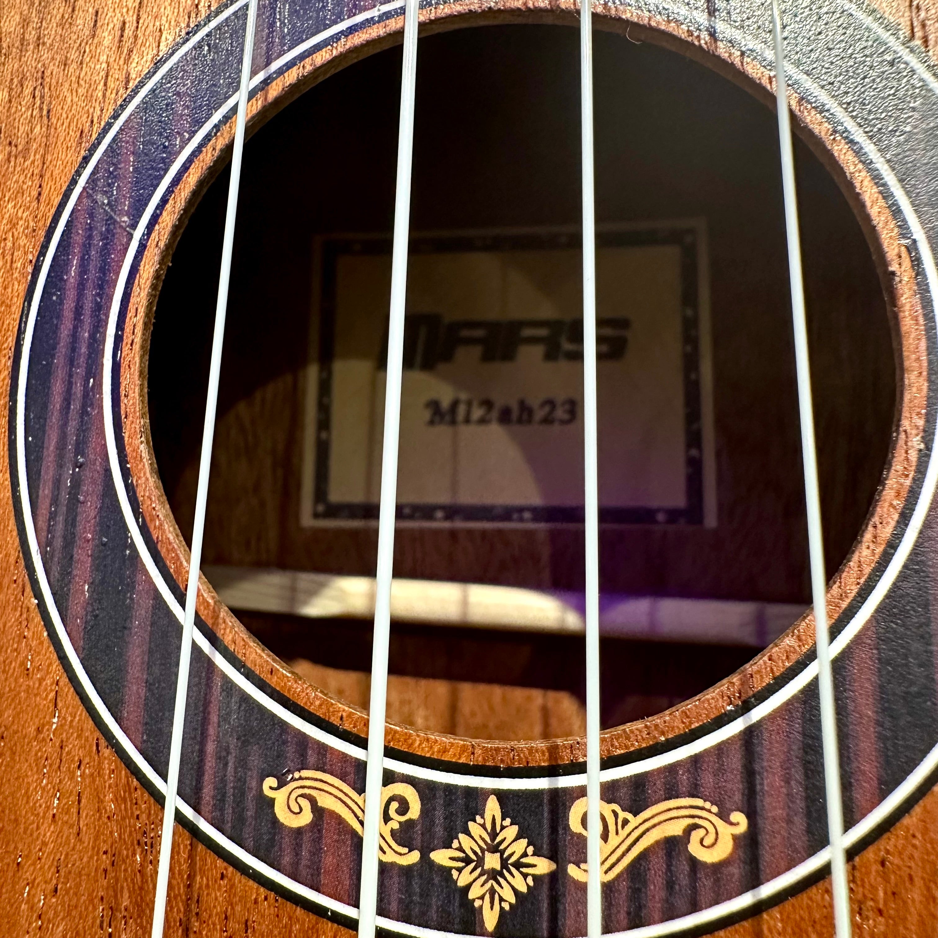 Mars m12ah23: 23” Concert Ukulele - Tan