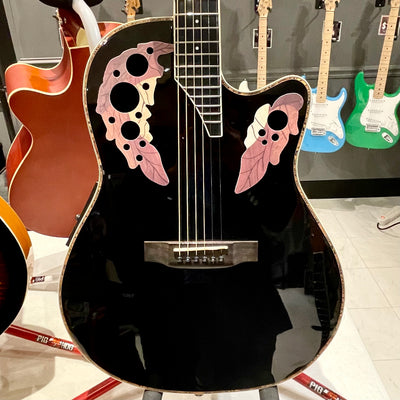 Lindstrom Leaf: 41” Acoustic Electric Guitar - Blue