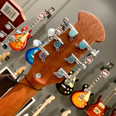 Lindstrom Leaf: 41” Acoustic Electric Guitar - Blue