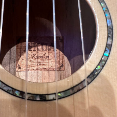 Akua Kanaloa: 24” Concert Ukulele - Spalted Maple