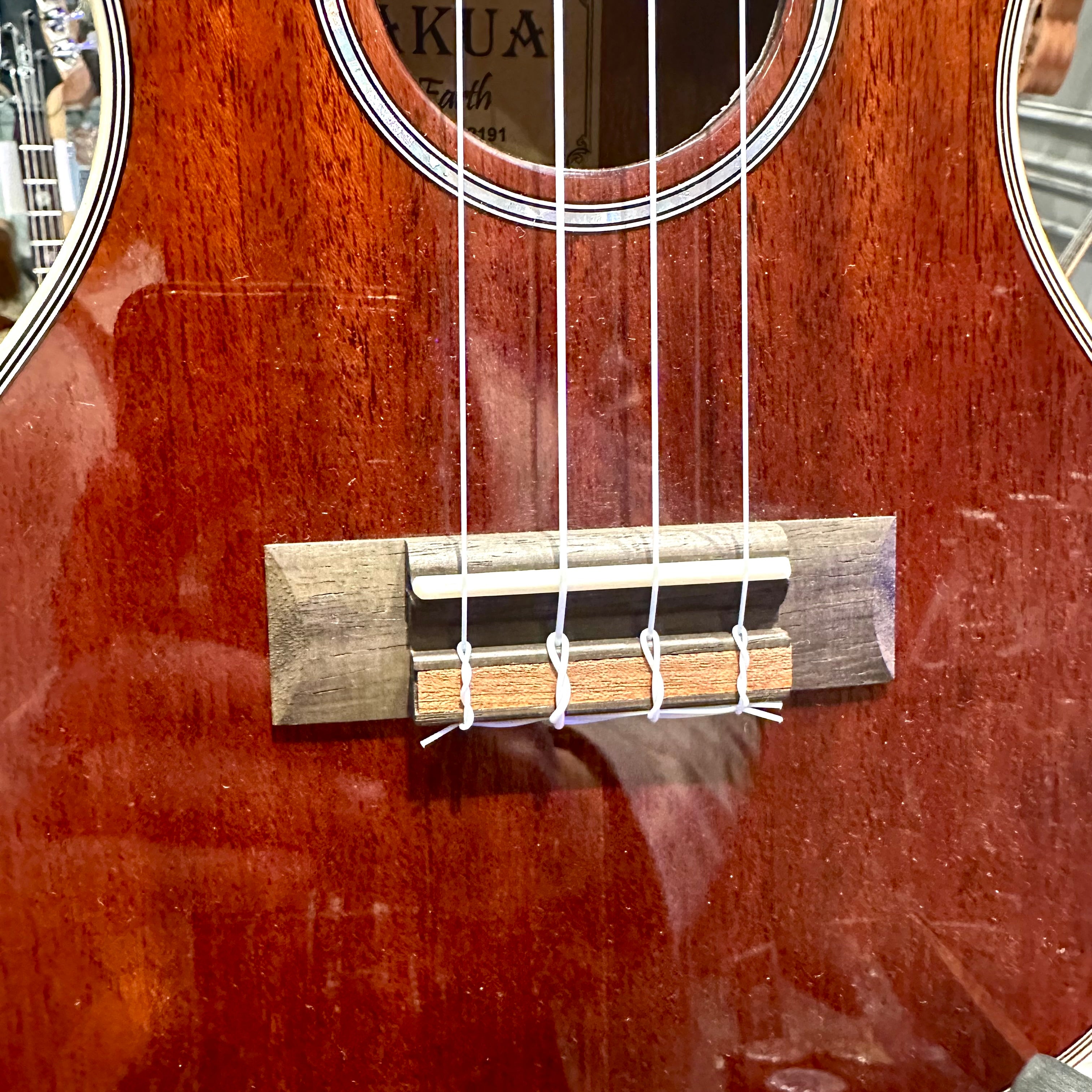 AKUA Earth: 24' Concert Ukulele, Mahogany - Brown