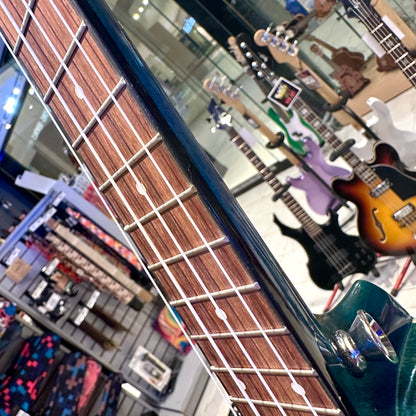 AKUA Earth: 24' Concert Ukulele, Mahogany - Sea Green