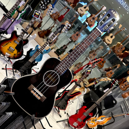AKUA Earth: 24' Concert Ukulele, Mahogany - Black