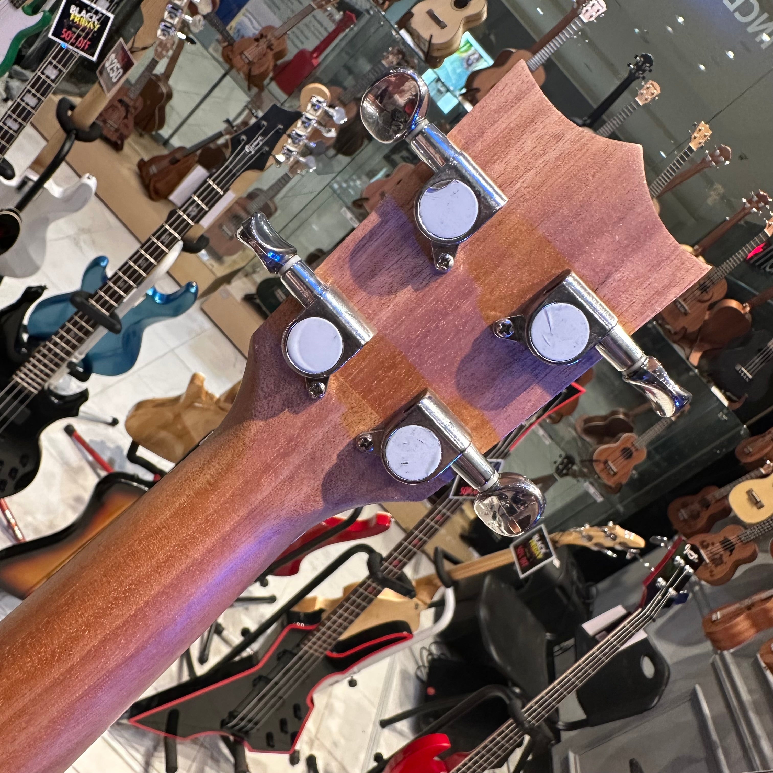 AKUA Rain: 21" Concert Ukulele - Sapele