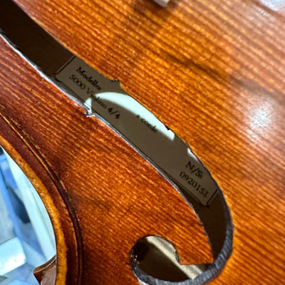 Strumenti a Corde 5000: Intermediate Violin, Glossy Flame - 4/4
