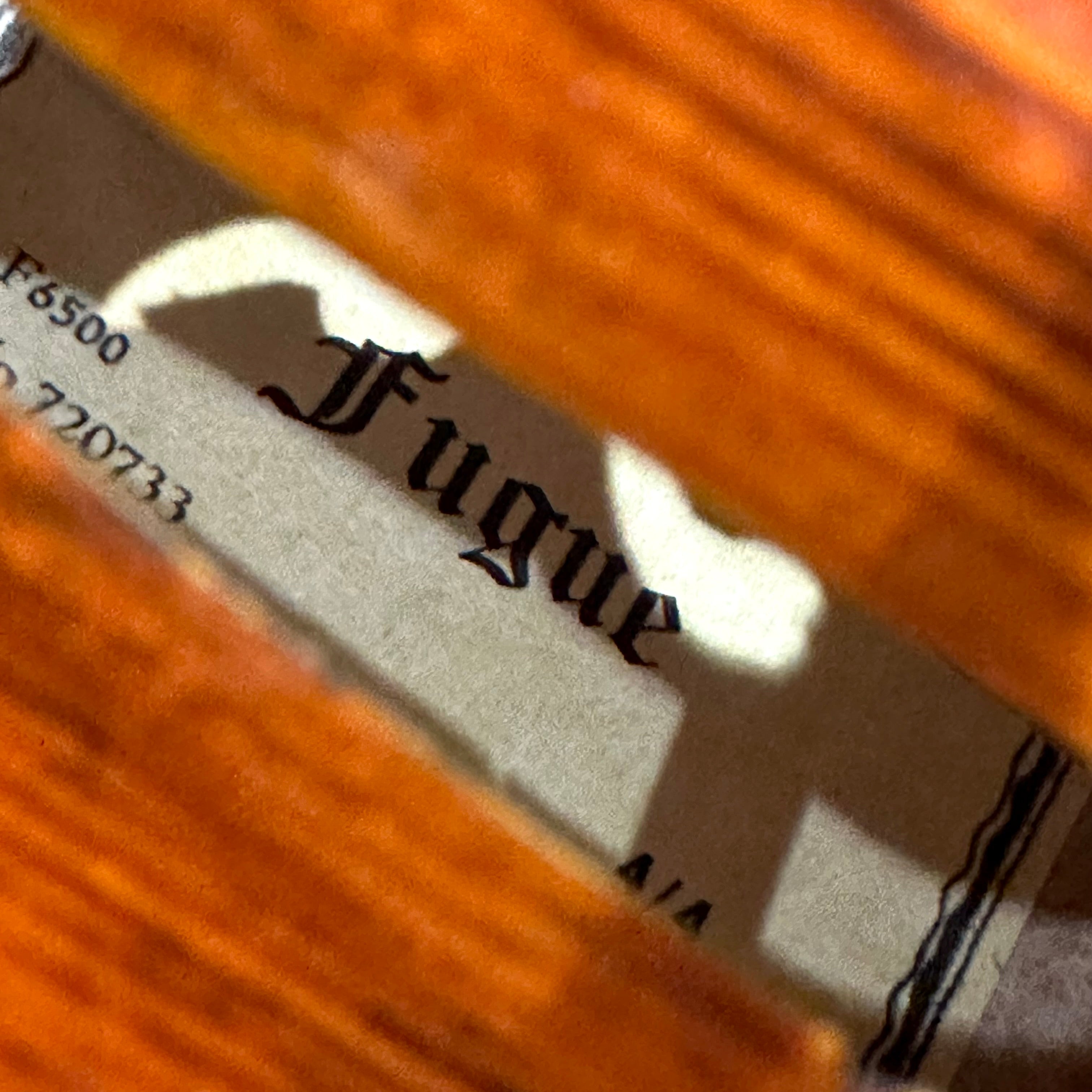 Fugue F6500: Advanced Violin - 4/4