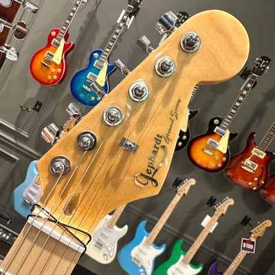 Gephardt Ground Series: 39" Electric Guitar, Maple Neck - Red Shimmer