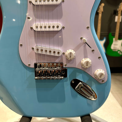 Gephardt Ground Series: 39" Electric Guitar, Maple Neck - Baby Blue