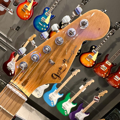 Gephardt Ground Series: 39" Electric Guitar, Maple Neck - Baby Blue