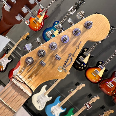 Gephardt Ground Series: 39" Electric Guitar, Maple Neck - Purple Shimmer