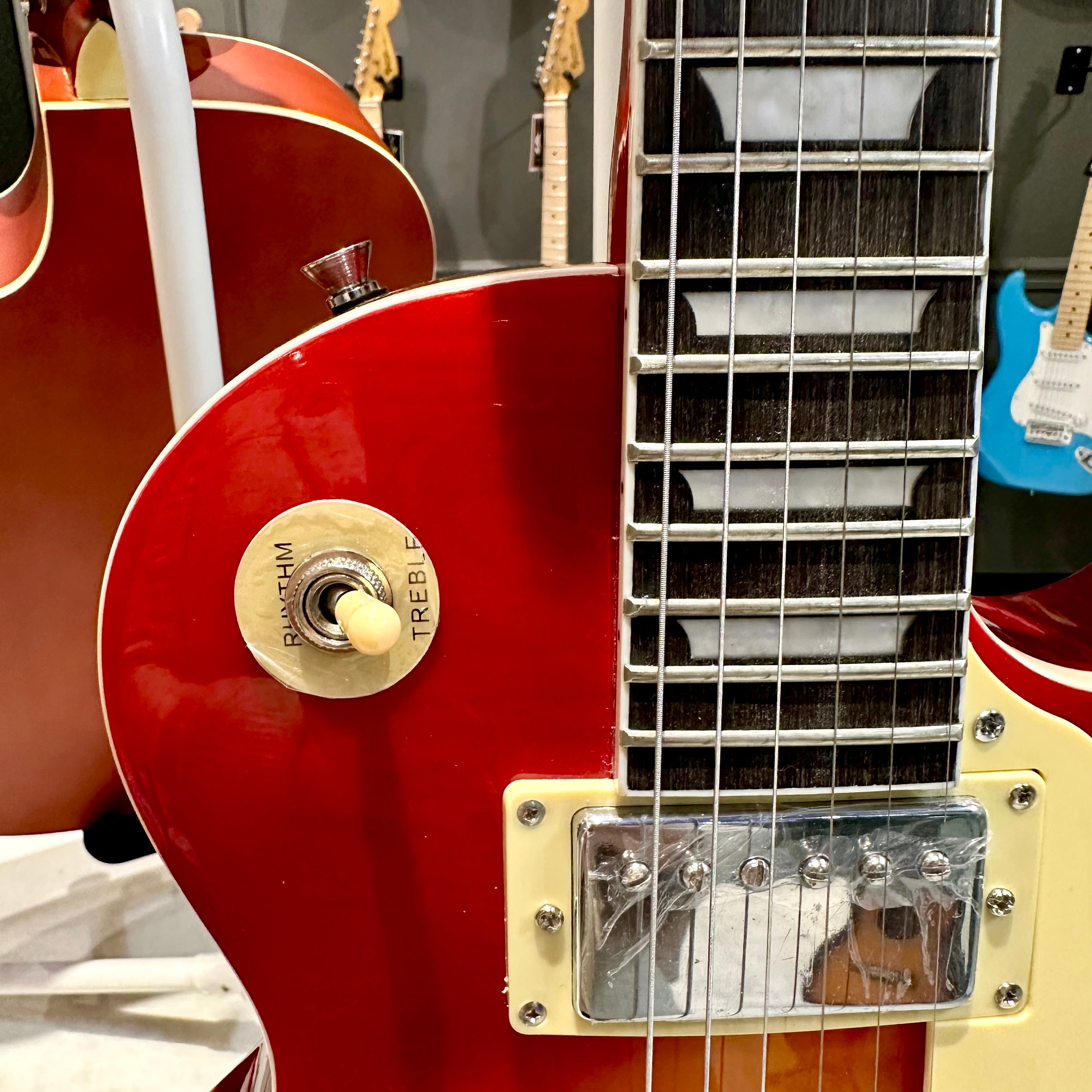 Mars Guitars: Electric Guitar LP - Orangeburst